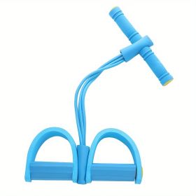 Women's Stretcher; Slip-on Pull Rope Puller; Suitable For Open Shoulder And Pull Back; Multi-functional Home Fitness (Color: Blue)