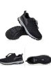 High Quality Men Women Casual Shoes Mesh Fly Weaving Breathable Middle-aged Elderly Light Sport Walking Spring Summer Autumn New