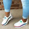 NewFashion Sneakers Mixed Color Ladies Flats Women Casual Vulcanized