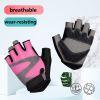 OZERO Men's Cycling Biker Gloves Fingerless Gym gloves Breathable MTB Accesories Motorcycle Sports Gloves Cycling Equipment